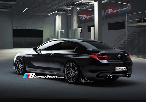 2012 BMW M6 F12 Rendering 1