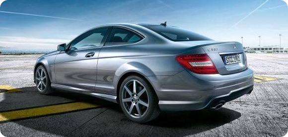 2012 Mercedes C-Class Coupe leaked photo 1
