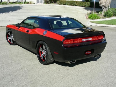 2009-Mr-Norms-Super-Dodge-Challenger-Black-Rear-Angle-Top-1024x768