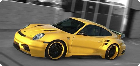Porsche 911 Turbo body kit by Misha Design3