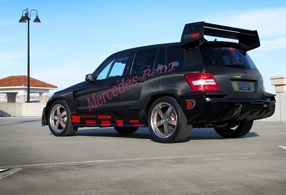 Mercedes GLK350 Hybrid Pikes Peak Rally Car by RENNtech 10