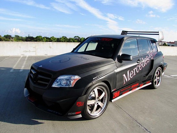 Mercedes GLK350 Hybrid Pikes Peak Rally Car by RENNtech 3