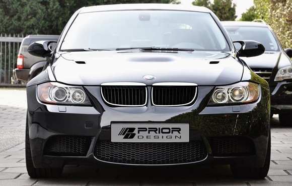 Wide-body kit for the E90 BMW 3-Series (1)